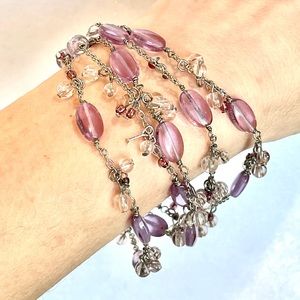 Banana Republic 5 strand glass beaded bracelet in EUC